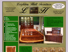 Tablet Screenshot of leightonhallfurniture.com